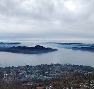 Villa Lesa - Calogna - Monte alle Croci - Belgirate - itinerarium