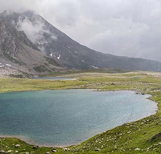 Lake Toggia and Boden lakes - itinerarium