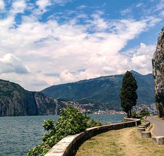 Iseo-See (oder Sebino) - itinerarium