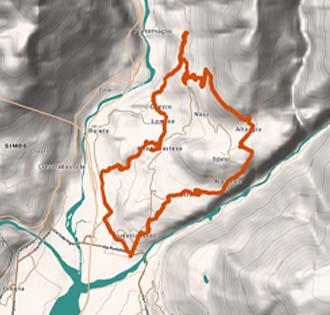 Grande Anello di Montecrestese e le sue Frazioni - itinerarium