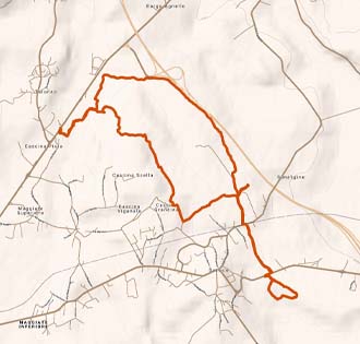 Sass Malò e la Pieve di San Martino - itinerarium