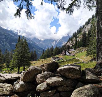 Alpe Cicerwald und Alpe Tore - itinerarium