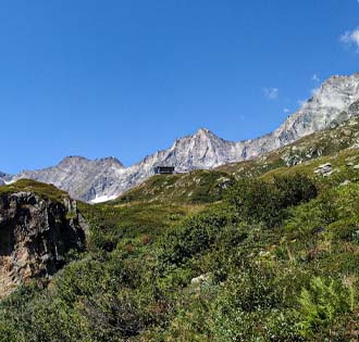 Andolla-Hütte - itinerarium