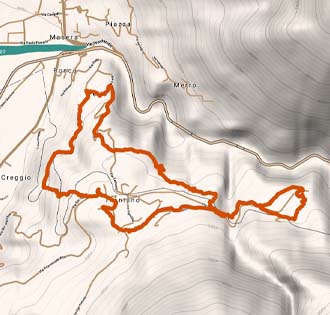 Trontano: le vigne e i mulini (anello lungo) - itinerarium