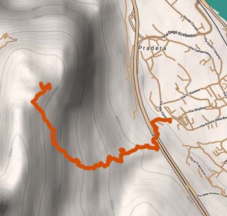 Mount Camoscio and the "picasass" - itinerarium