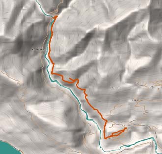 Da Cossogno al Ponte Casletto - itinerarium