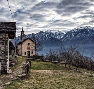 The villages of the ancient town of Vagna - itinerarium