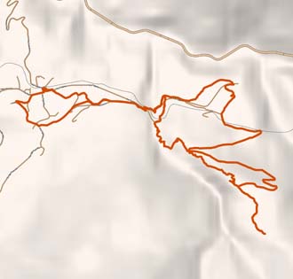 From Trontano to Briasca alp - itinerarium