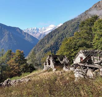 Von Mondelli zur Alp Cortenero - itinerarium