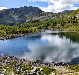4 lakes: Agro, Monscera, Ragozza and Arza - itinerarium