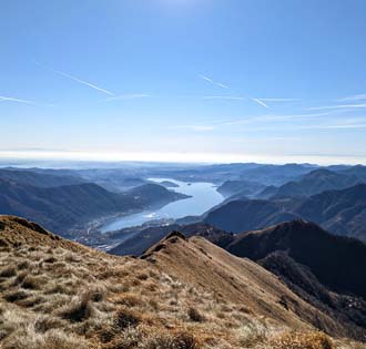 Monte Cerano und Poggio Croce von Quaggione - itinerarium