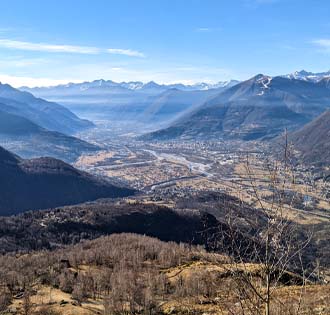 Coipo and Alagua from Altoggio di Montecrestese - itinerarium