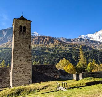 Strà Granda: Pontegrande - Macugnaga - itinerarium