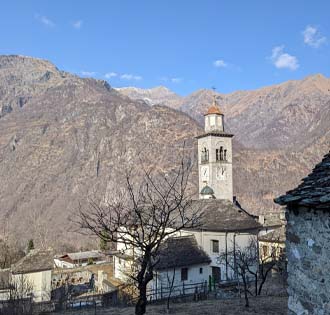 Pontegrande - Anzino Weg - itinerarium