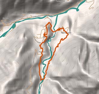 From Bannio to Anzino along the Olocchia - itinerarium