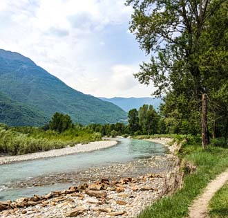 Ciclabile del Toce da Fondotoce a Domodossola - itinerarium