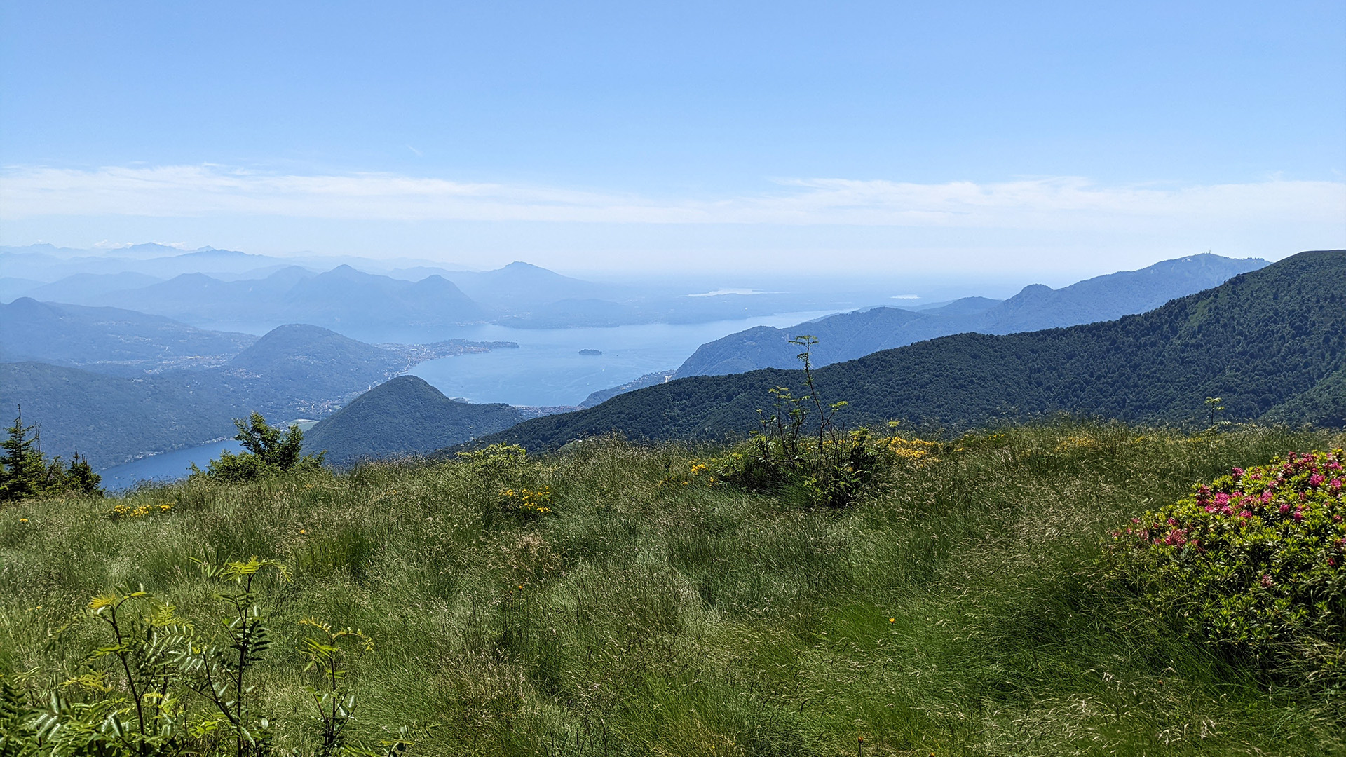 lago mergozzo maggiore rododendri, itinerarium