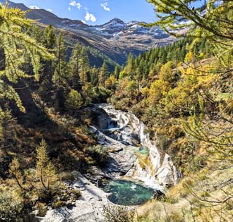 Vom See der Feen zu den Gletschertöpfen - itinerarium