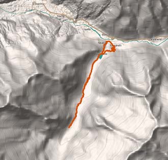 Vom See der Feen zu den Gletschertöpfen - itinerarium