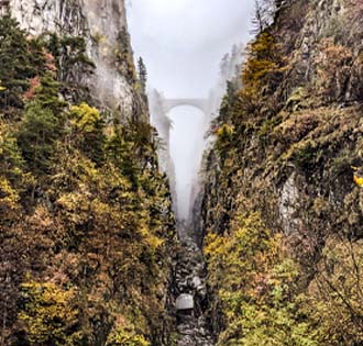 The two bridges of the Devil in Trasquera - itinerarium