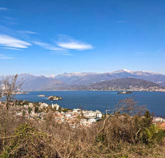 A panoramic trail between Stresa and Carpugnino - itinerarium