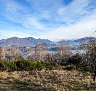 The panoramic trail between Lesa and Belgirate - itinerarium