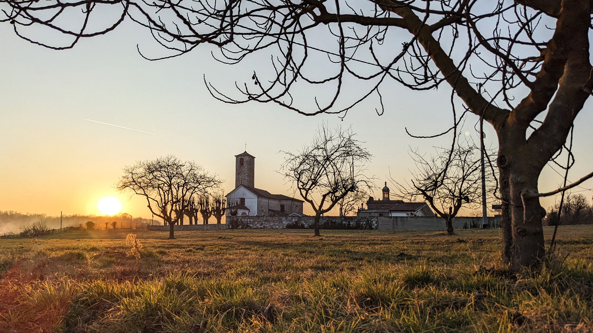 chiesa tramonto san germano invorio, itinerarium