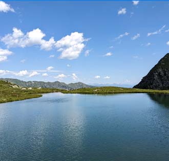 Lake Panelatte and the pastures of Arvogno - itinerarium