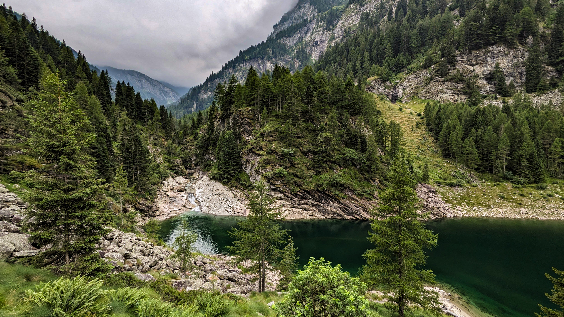 antrona percorso lago sentieri , itinerarium