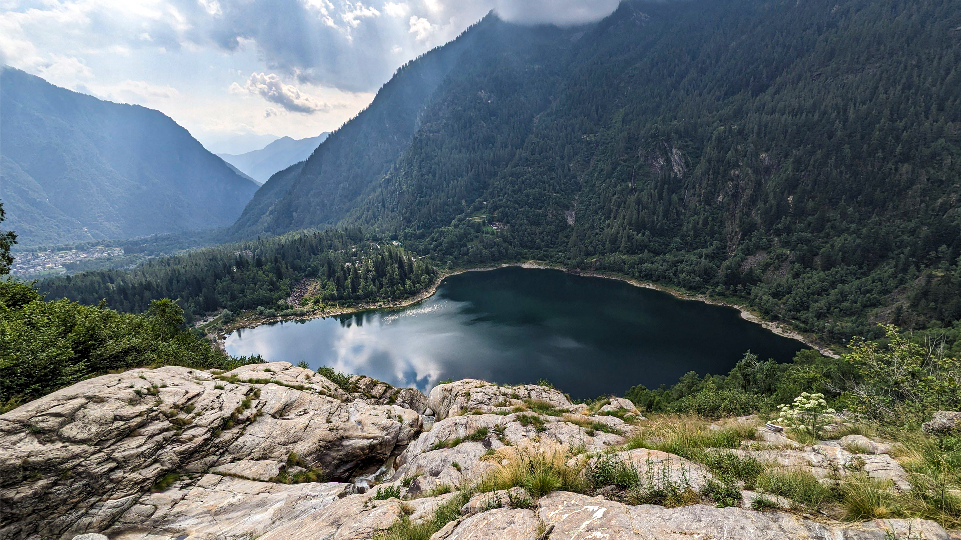 trekking lago antrona, itinerarium