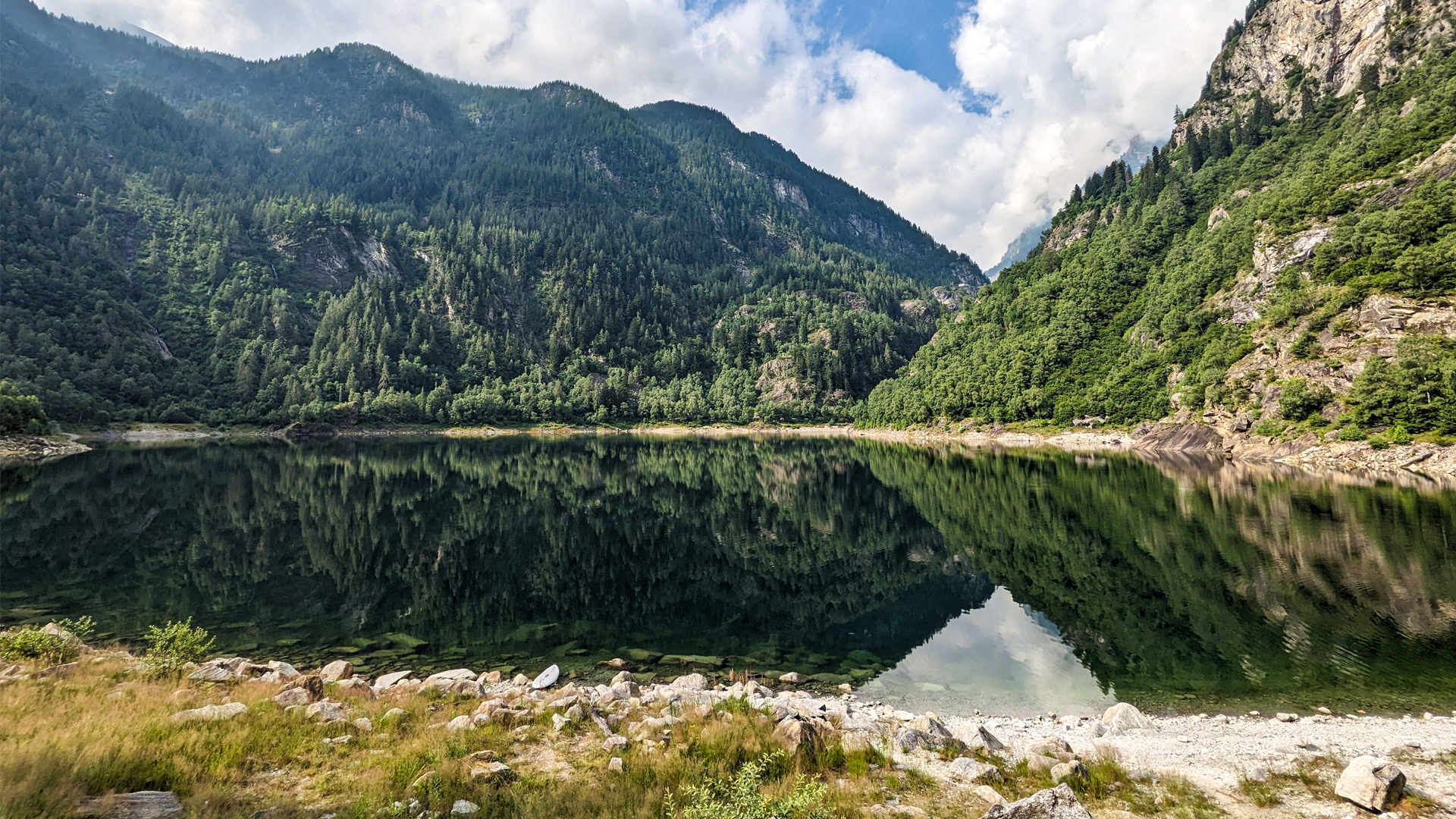 giro lago antrona cascata, itinerarium