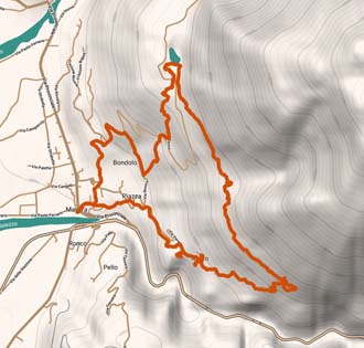 Masera e il Lago di Onzo (percorso Sud) - itinerarium