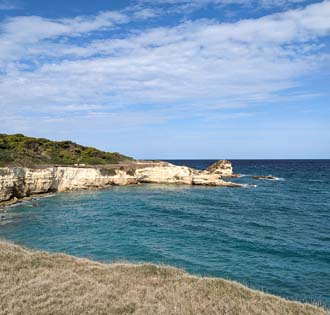 I faraglioni di Sant'Andrea - Punta de Lu Pepe - itinerarium